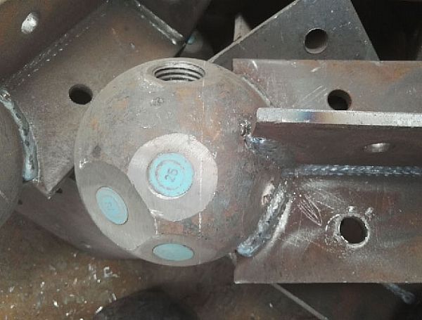 利川螺栓球球塞，网架配件