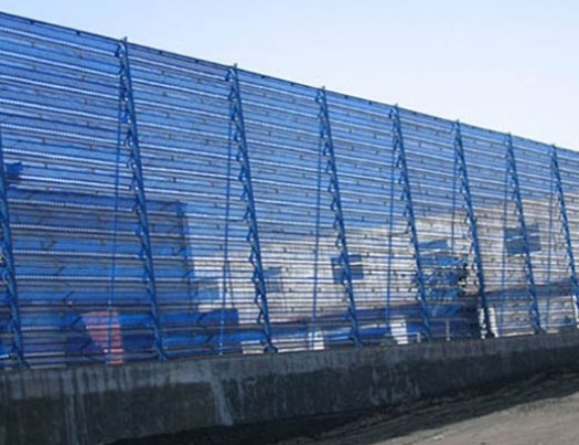 利川环保扫风墙网架工程